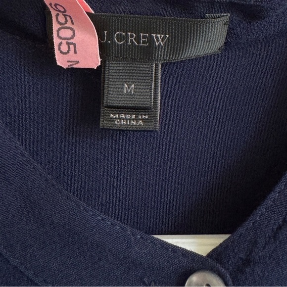 J.Crew Navy Easy Tunic Dress, Size M - Picture 6 of 9